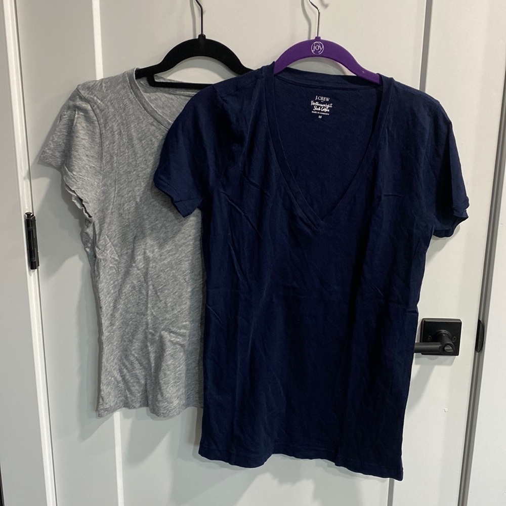 J Crew Basic Shirts Lot EUC - image 1